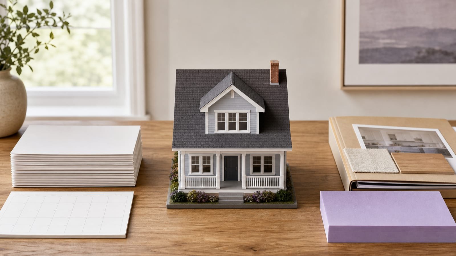 House model sits between restructured mortgage layers and bounded equity use.